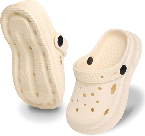 Kids Girls Boys Clogs Garden Shoes Toddler Slides Sandals Children Water Shower Beach Pool Slippers Indoor Outdoor Slip On Cute Water Slipper Shoes(Toddler/Little Kids) in Kuwait