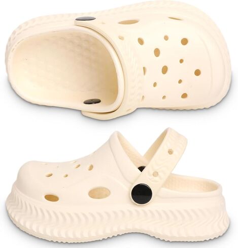 Kids Girls Boys Clogs Garden Shoes Toddler Slides Sandals Children Water Shower Beach Pool Slippers Indoor Outdoor Slip On Cute Water Slipper Shoes(Toddler/Little Kids) in Kuwait