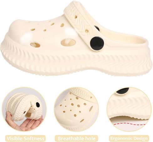 Kids Girls Boys Clogs Garden Shoes Toddler Slides Sandals Children Water Shower Beach Pool Slippers Indoor Outdoor Slip On Cute Water Slipper Shoes(Toddler/Little Kids) in Kuwait