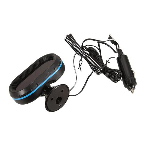 مقياس حرارة مقياس سيارة الفولتميتر مع شاشة رقمية مقياس درجة حرارة دقيقة للاستخدام الداخلي في الهواء الطلق استخدام تسهيل للتركيب لمقبس ولاعة السجائر في السيارة in Kuwait