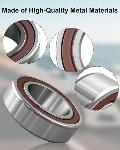 Half Shaft Bearing Fit for Honda Accord City Civic CRX CR-V CR-Z FR-V HR-V Integra Jazz Odyssey Shuttle Stream 1992-2021, Axle Shaft Bearings Replace 91057-SR3-008 in Saudi Arabia
