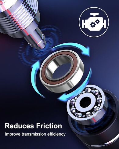 Half Shaft Bearing Fit for Honda Accord City Civic CRX CR-V CR-Z FR-V HR-V Integra Jazz Odyssey Shuttle Stream 1992-2021, Axle Shaft Bearings Replace 91057-SR3-008 in Saudi Arabia