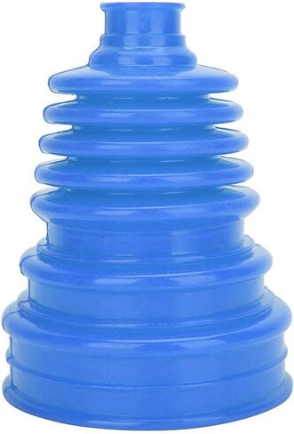 Chiciris Universal CV Axle Boot Kit Silicone Ball Head Wover Cover Round Clamp Clamp Clamp 43mm 75mm 90mm 98mm مع مطاط للمتانة الموثوقة (أسود) in Kuwait