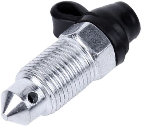 Universal Brake Bleeder Screw Nipple Multi Size Fit for Auto Car Motorcycle Brake Pump Caliper Bleed Screw Compatible with Most Vehicles(6X1MM) in Kuwait