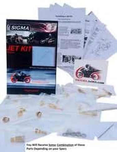 Venom x18 50 cc Carb Jet Kit Stage 1-2-3 Custom Performance 6 Sigma Carburetor Pilot Main Jets in Saudi Arabia