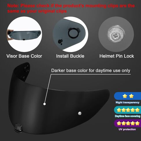 Psler i10 HJ-31 i70 Visor- i10 خوذة HJ 31Helmet Face Shield Shield Shield Processories Presentory for i10 HJ-31 i70 ، photochromic in Saudi Arabia