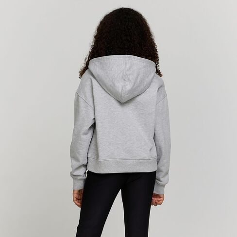 New Balance Girls Quarter Zip Up Hoodie – Soft Cotton Blended Fleece Active Youth Pullover Sweatshirt, Lined Hood in Saudi Arabia