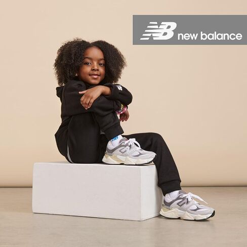 New Balance Girls Quarter Zip Up Hoodie – Soft Cotton Blended Fleece Active Youth Pullover Sweatshirt, Lined Hood in Saudi Arabia