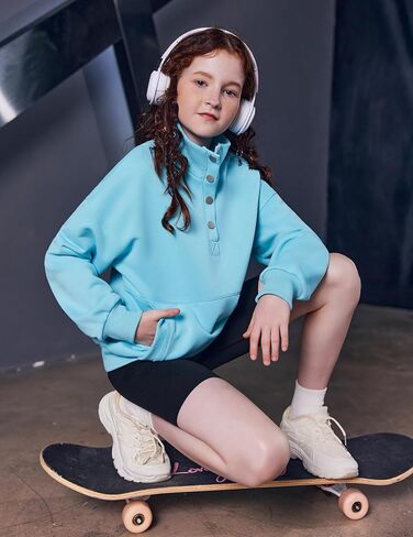 Arshiner Girls Sweatshirt عرضة خفيفة الوزن للبلوزات المسحوب in Saudi Arabia