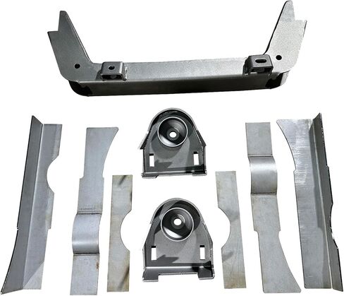 Front End Suspension Crossmember Kit For 1964-1970 Ford Mustang II/Mercury Cougar, Steel Weld-On Suspension Cross Members in Saudi Arabia