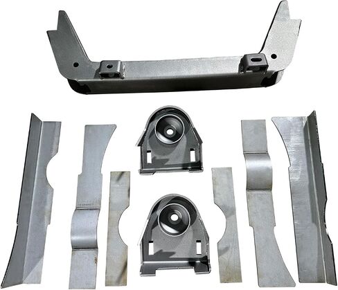 Front End Suspension Crossmember Kit For 1964-1970 Ford Mustang II/Mercury Cougar, Steel Weld-On Suspension Cross Members in Saudi Arabia
