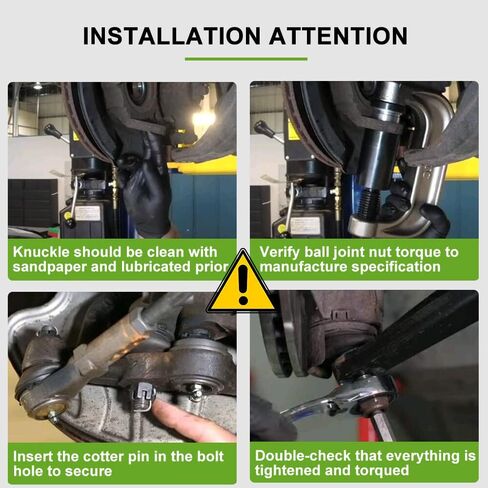 SCITOO 15pcs Front Suspension Kit Lower Control Arm Tie Rod End Adjusting Sleeve Sway Bar Link Lower Upper Ball Joint Center Link Fit 1996-1998 For Jeep Grand Cherokee 5.2L V8 in Saudi Arabia