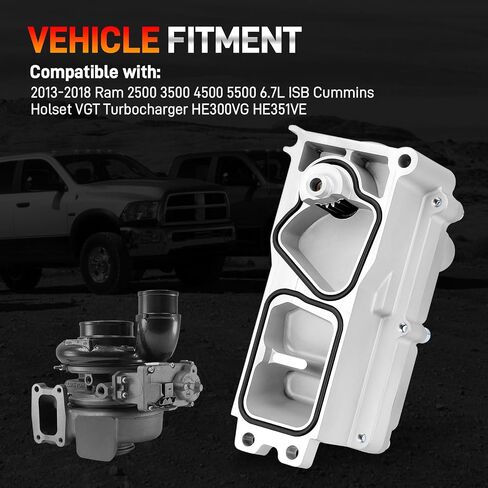 5494878RX Turbo Actuator متوافق مع Dodge RAM 2500 3500 4500 5500 2013-2018 ISB 6.7 Cummins VGT TurboCharger Holset HE300VG HE351VE REPALCE# 6844552AA 68232771AA in Saudi Arabia