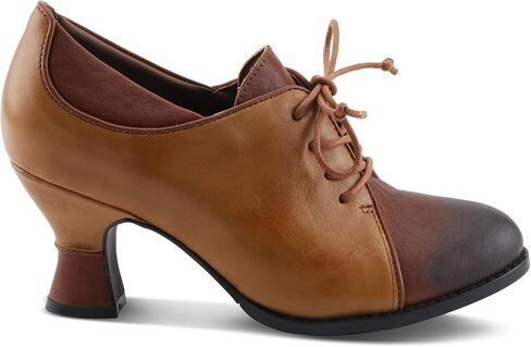 L'Artiste Alsehi Baroque Leather Pump-انزلاق مع كعب منتصف المنحوت in Saudi Arabia