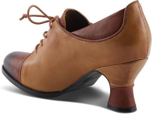 L'Artiste Alsehi Baroque Leather Pump-انزلاق مع كعب منتصف المنحوت in Saudi Arabia