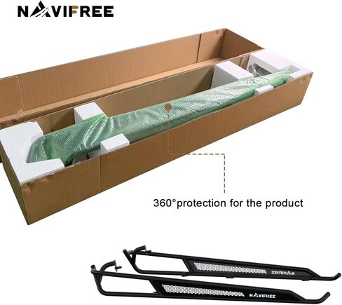 انزلاقات الصخور | كيكرز الأشجار مناسبة لـ Polaris RZR XP 1000 2024 2025 | 4 مقاعد | طلاء مسحوق مقاوم | التثبيت التثبيت in Kuwait