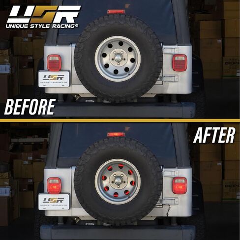 USR 87-06 CJ/TJ/YJ خلفي ضوء الذيل البراغي الاستبدال J4000318-صلب الصلب مطلي بالزنك (6 قطع) مجموعة-متوافقة مع 1987-2006 Jeep Wrangler (14-24 سلسلة المسمار W/غسالة القفل) in Kuwait