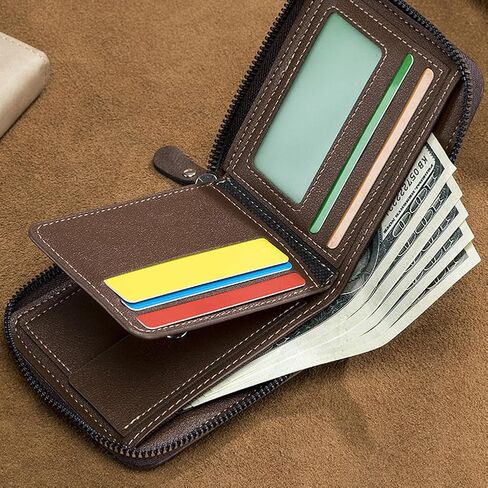 محافظ للرجال ، سستة عتيقة محفظة Bifold ، كارتراس دي هومبريس للرجال in Saudi Arabia