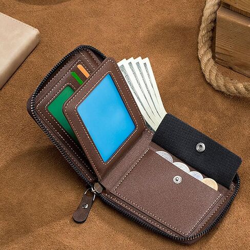 محافظ للرجال ، سستة عتيقة محفظة Bifold ، كارتراس دي هومبريس للرجال in Saudi Arabia