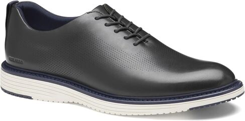 Johnston & Murphy Men's Upton One-Piece Perfed Plain Toe Dress Casual Lace-Up Shoe in Saudi Arabia