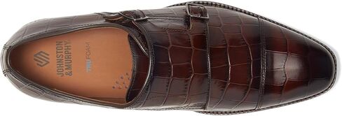Johnston & Murphy Men Sullivan Double Buckle Cap Toe Monk Strap Loafer in Saudi Arabia