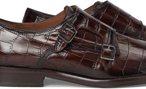 Johnston & Murphy Men Sullivan Double Buckle Cap Toe Monk Strap Loafer in Saudi Arabia