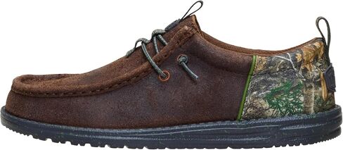 HEYDUDE Men's Wally Funk Realtree Edge Suede Slip-On Loafers | Lightweight Comfortable Casual Shoes in Saudi Arabia
