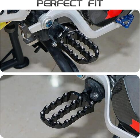 ZXMOTO Black Wide Rider Foot Pegs Footpeg Footsteps Compatible with KTM 790 890 Adventure/R,690 Enduro R/SMC R,950 990 1050 1090 1190 1290 Adventure/R/S/T,6061 Aluminum in Saudi Arabia