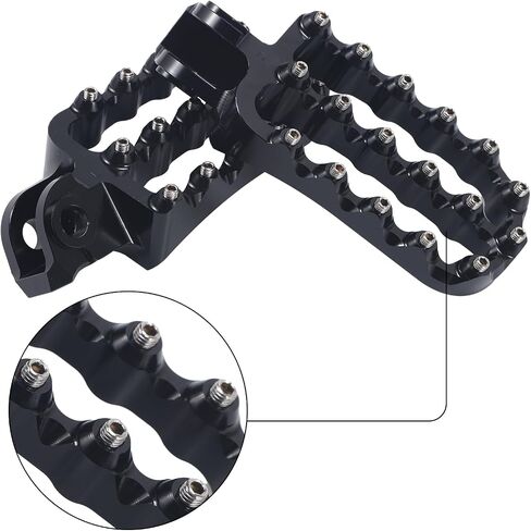 ZXMOTO Black Wide Rider Foot Pegs Footpeg Footsteps Compatible with KTM 790 890 Adventure/R,690 Enduro R/SMC R,950 990 1050 1090 1190 1290 Adventure/R/S/T,6061 Aluminum in Saudi Arabia