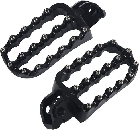 ZXMOTO Black Wide Rider Foot Pegs Footpeg Footsteps Compatible with KTM 790 890 Adventure/R,690 Enduro R/SMC R,950 990 1050 1090 1190 1290 Adventure/R/S/T,6061 Aluminum in Saudi Arabia