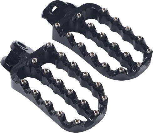 ZXMOTO Black Wide Rider Foot Pegs Footpeg Footsteps Compatible with KTM 790 890 Adventure/R,690 Enduro R/SMC R,950 990 1050 1090 1190 1290 Adventure/R/S/T,6061 Aluminum in Saudi Arabia