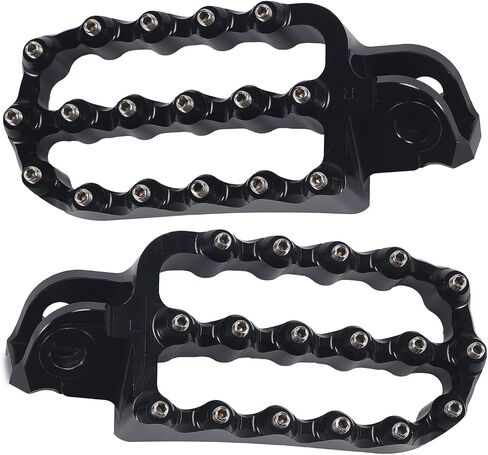 ZXMOTO Black Wide Rider Foot Pegs Footpeg Footsteps Compatible with KTM 790 890 Adventure/R,690 Enduro R/SMC R,950 990 1050 1090 1190 1290 Adventure/R/S/T,6061 Aluminum in Saudi Arabia