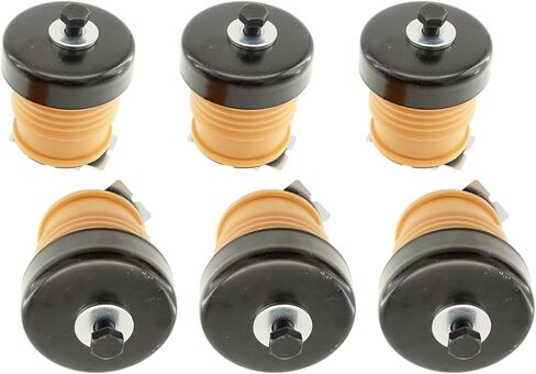 924-066 6PCS CAB BODY CAB MOUNT KIT البديل لفورد F250 F350 F450 F550 Truck 2008-2016 وضع الجسم 2 3 4 in Kuwait