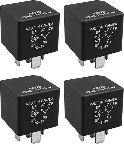 5-Pin Relay Fit for Ford Replace P6SDT FOAB-14B192-AA, 40A 12VDC Electrical System Relay in Saudi Arabia
