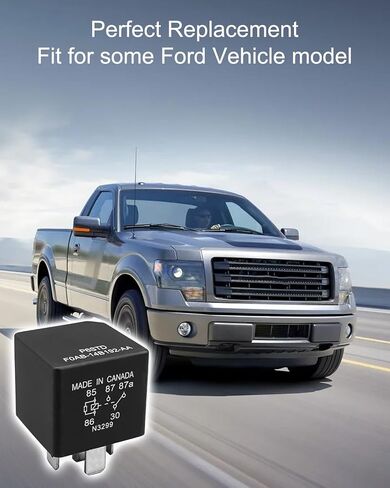 5-Pin Relay Fit for Ford Replace P6SDT FOAB-14B192-AA, 40A 12VDC Electrical System Relay in Saudi Arabia