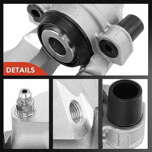 A-Premium Disc Brake Caliper Assembly Without Bracket Compatible with Select Mercedes-Benz Models - E320 2003-2005/2007-2009, E350 2006, E500 2005-2006, SL500 2003-2006 - Rear Driver and Passenger in Saudi Arabia