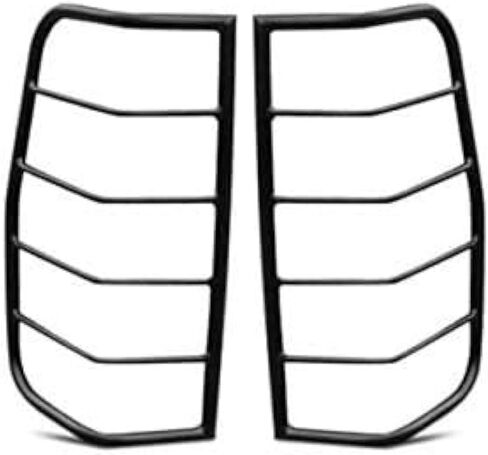 تغطية حراس الضوء الخلفي Tail Cover Protector مخصص 2003-2008 Honda Element TLG Black Wanillight (زوج واحد) in Saudi Arabia