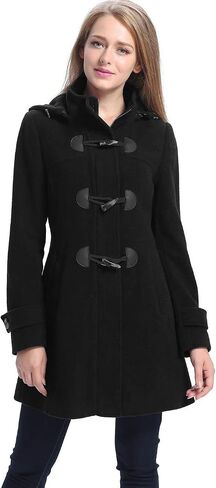 BGSD Women Daisy Wool Blend Toggle Toggle Walking Duffle Coat (متوفر أيضًا بحجم زائد و PETITE) in Saudi Arabia