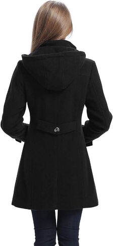 BGSD Women Daisy Wool Blend Toggle Toggle Walking Duffle Coat (متوفر أيضًا بحجم زائد و PETITE) in Saudi Arabia