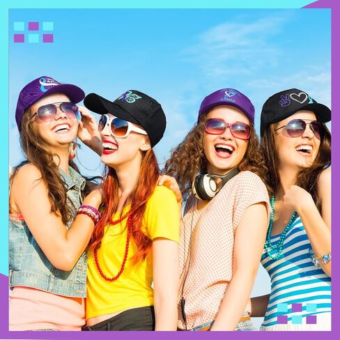 Hercicy 20 Pcs Breast Cancer Awareness Baseball Hats for Women Suicide Prevention Baseball Hats Ribbon Unisex Adjustable Caps in Saudi Arabia