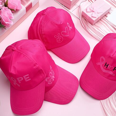 Hercicy 20 PCS Thervice Cancer Awayball Hats للنساء الوقاية من الانتحار قبعات البيسبول القبعات للجنسين القابلة للتعديل in Kuwait