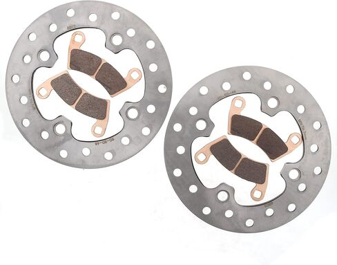 Brake Rotors and Brake Pads fit Polaris RZR XP Turbo S 2019 2020 Rear in Saudi Arabia