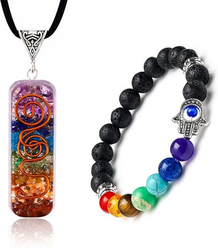 Obsidian Crescent Moon Healing Crystal Necklace - Power, Confidence & Inner Strength Stone Pendant in Saudi Arabia
