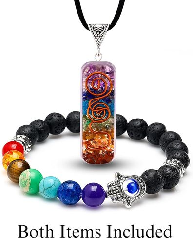 Obsidian Crescent Moon Healing Crystal Necklace - Power, Confidence & Inner Strength Stone Pendant in Saudi Arabia