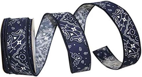Reliant Ribbon Bandana West Ribbon, 7/8 Inch X 20 Yards, Red in Saudi Arabia