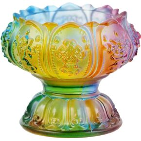 Buddhist Holy Water Cup Offering Water Bowl Cup & Light lamp Candle Holder Base in Saudi Arabia
