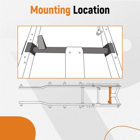 MaxPeedingrods الصدمة الخلفية الصدمة العليا Member مع قوس ملاءمة لتشيفي سيلفرادو 1500 GMC Sierra 1500 2007-2014 in Saudi Arabia