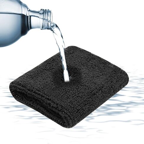 yolev 3pieces sweatband set ، عصابة الرأس الرياضية والمعصم ، مجموعة من عصابة رأس واحدة و 2 معصم ، للرجال والنساء الرياضيين ، باللونين الأسود والنيون الأخضر ، مقاس واحد (أخضر فاتح) in Kuwait