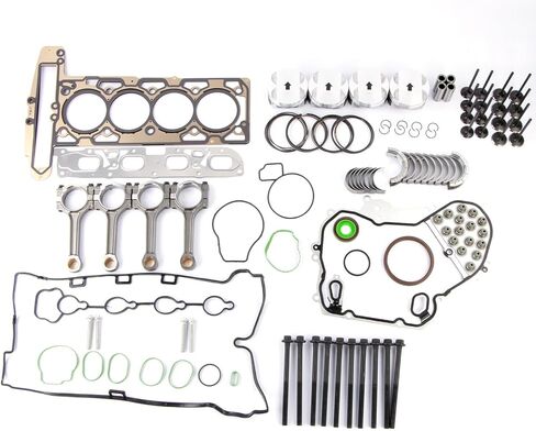 Engine Rebuild Overhaul Pistons Valves Kit 2.4L Fit for Equinox Terrain 2010-2017 for Malibu 2008-2014 for Verano 12-17 Car Engine Components for Impala/LaCrosse/Vue/HHR/G5/G6 in Saudi Arabia