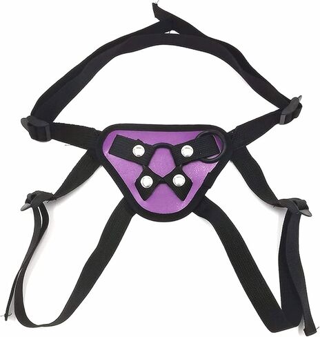 Underwear with Reinforced Crotch for Men Women Couples role play,Strapon Strapless Underwear Boxers Brief(Purple) in Saudi Arabia
